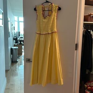 Yellow Free People Dress